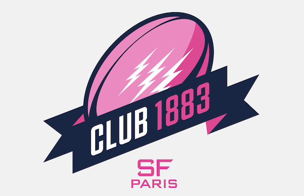 Logotype Club 1883 - Stade Français Paris - Types Top