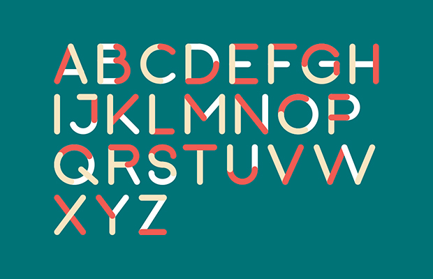 Totem Courtage - types top - alphabet